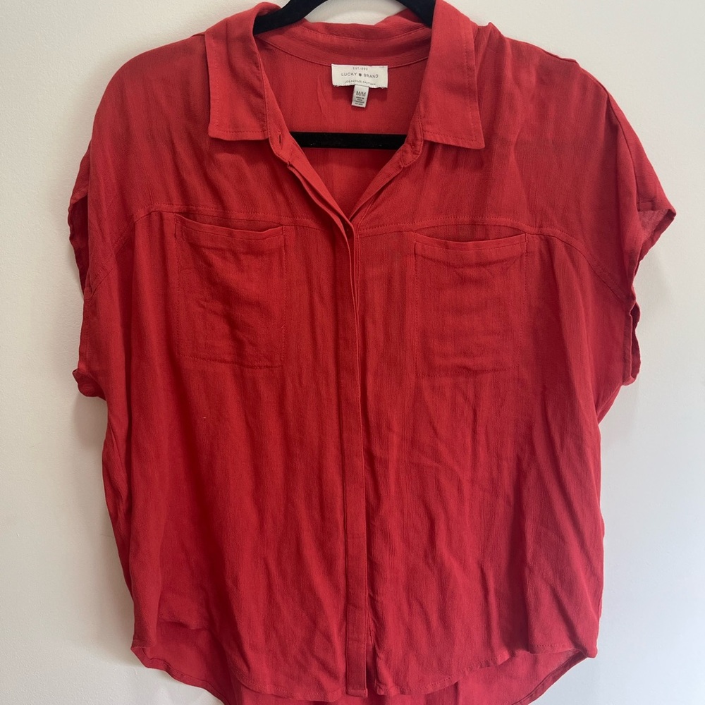 Lucky Brand Women's Amber Button-Down Shirt